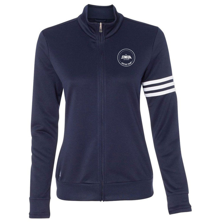 Adidas Golf Women's Climalite 3-Stripes French Terry Full-Zip Jacket