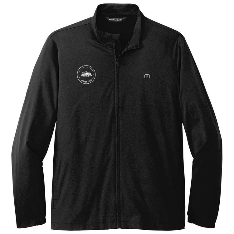 TravisMathew Men's Black Surfside Full-Zip Jacket