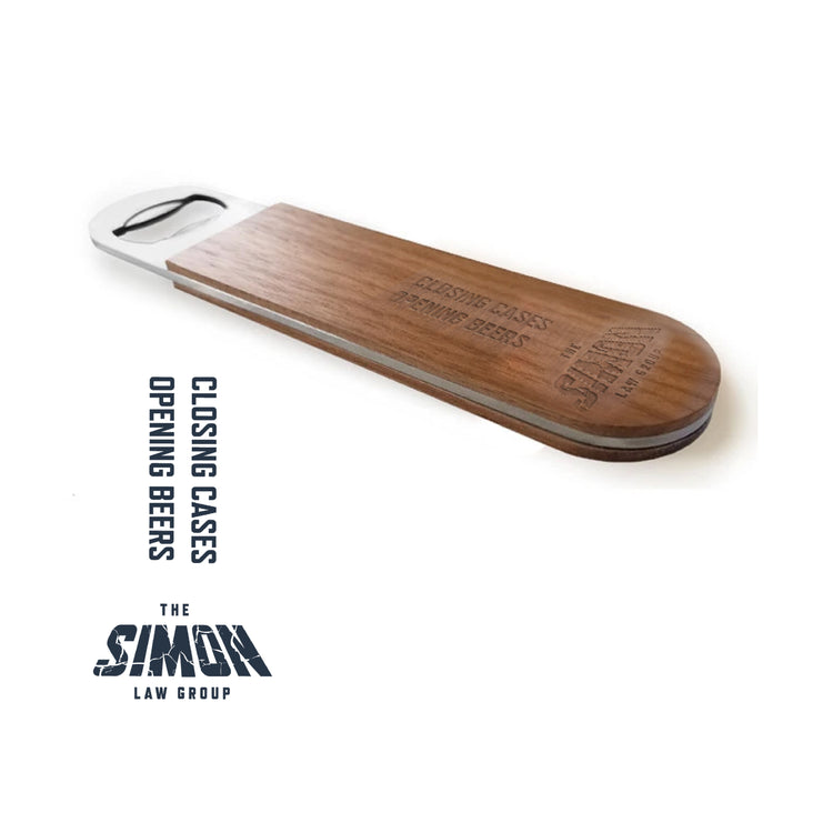 "Closing Cases, Opening Beers" Bottle Opener