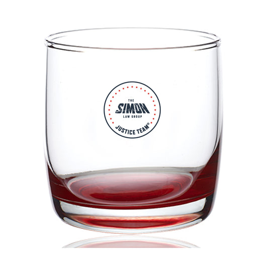 Simon Law Group Whiskey Glass